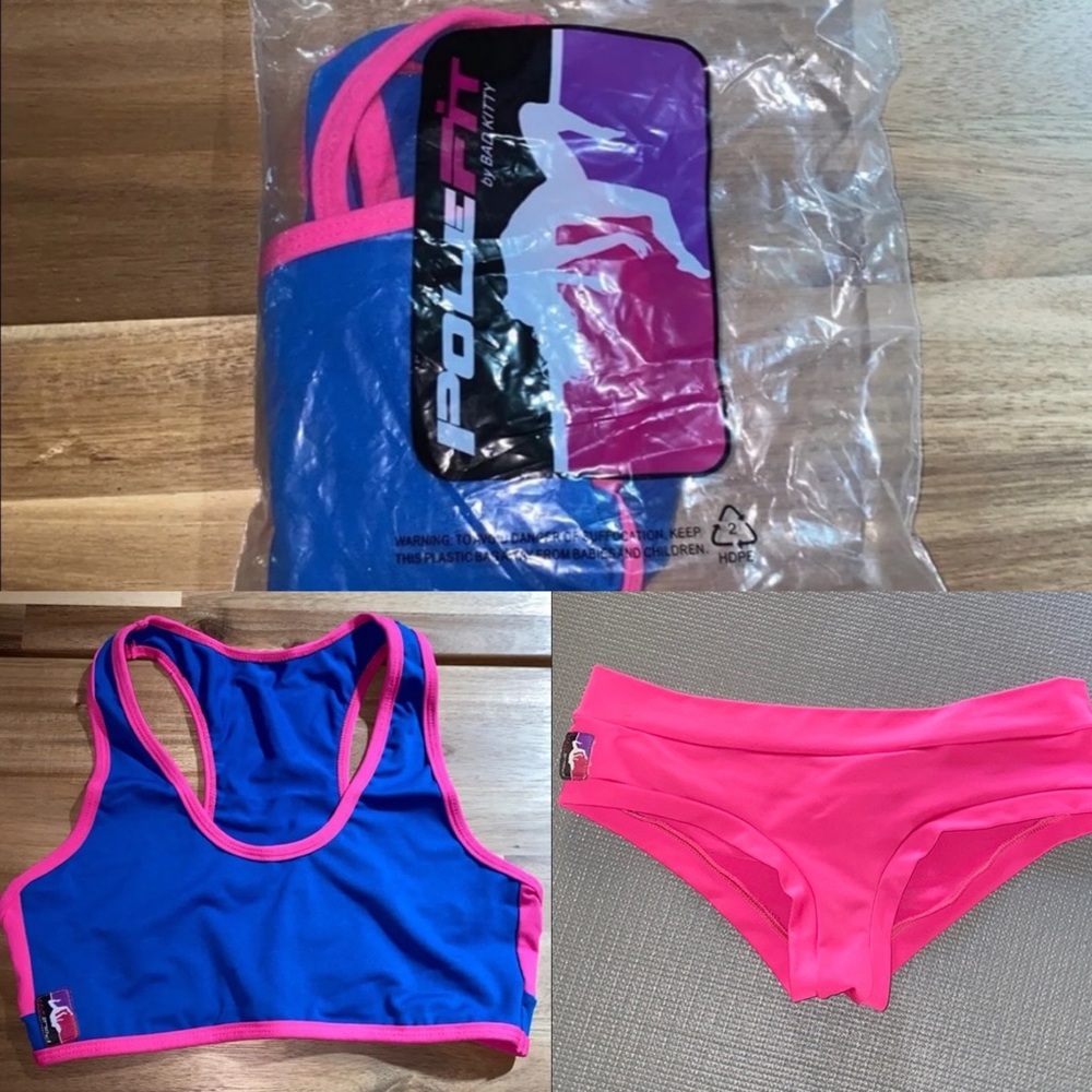 Brand new top Bad Kitty pole dance fitness wear